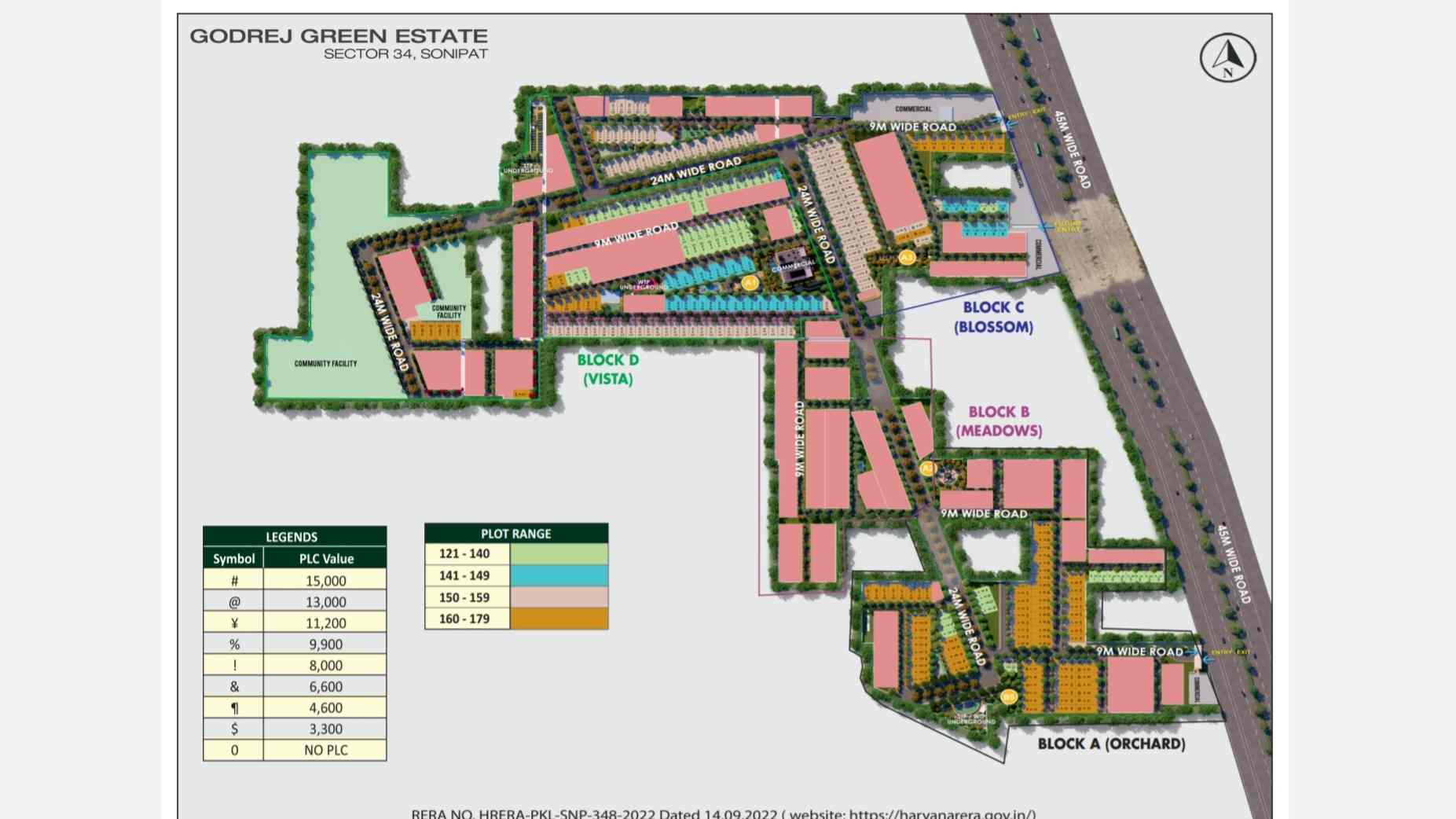 Godrej Green Estate / Recidencial Plots / Sector 34 / Sonipat